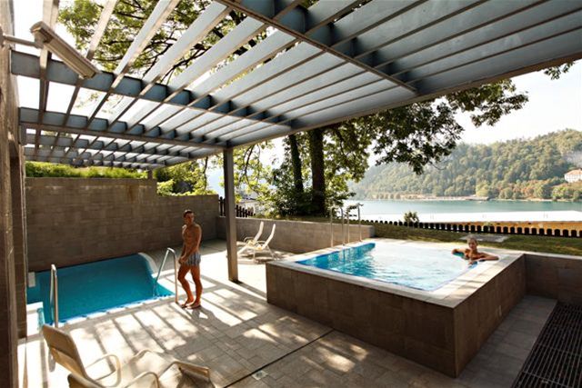 La splendida spa a 27€ del grand hôtel di Bled !